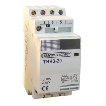   Installációs kontaktor 230V, 50Hz, 2P, 2×NO, 40/15A, 8,4/2,4kW, 24V AC