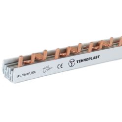   Sorolósín, 3 fázis, fésűs típus, szigetelt, 63A - 210 mm