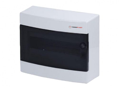 Lakáselosztó falon kívüli 1x12 modul IP40 C sorozat Tehnoplast