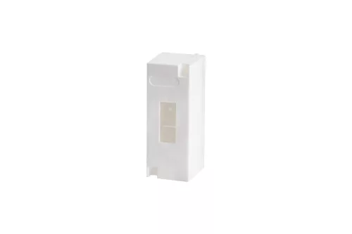 Falon kívüli kiselosztó doboz, A sorozat, 2(1+1)modulos, ajtó nélkül-1soros, 51 x 130 x 57 , IP40