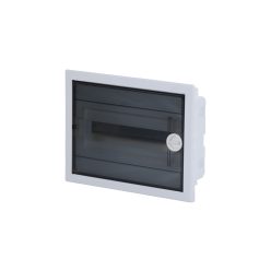   Átlásztó műanyag ajtó süllyesztett kiselosztó dobozhoz - 1 soros (850*-os izzóh.teszt)