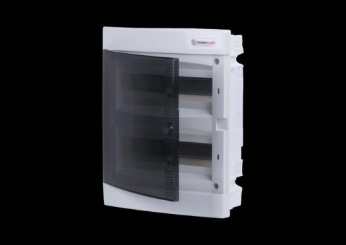 Lakáselosztó süllyesztett 2x12 modul IP40 C sorozat Tehnoplast