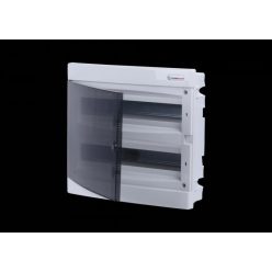   Lakáselosztó süllyesztett 2x18 modul IP40 C sorozat Tehnoplast