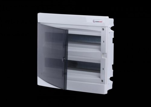 Lakáselosztó süllyesztett 2x18 modul IP40 C sorozat Tehnoplast