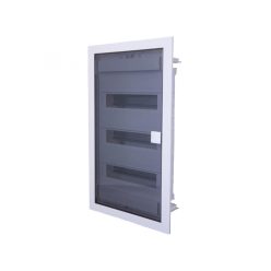   Lakáselosztó gipszkartonba is süllyeszthető 3x12 modul IP40 F sorozat Tehnoplast