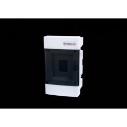   Lakáselosztó süllyesztett 1x4 modul IP40 C sorozat Tehnoplast