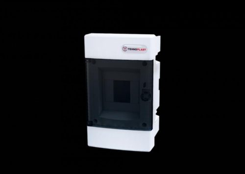 Lakáselosztó süllyesztett 1x4 modul IP40 C sorozat Tehnoplast