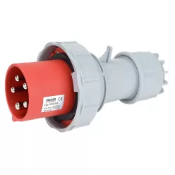   Ipari csatlakozó dugó, fokozott védelemmel 63A, 400V, 3P+N+E, 6h, IP67