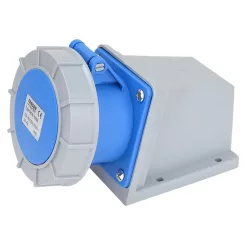   Felületre szerelhető ipari csatlakozóaljzat 32A, 250V, 2P+E, 6h, IP67