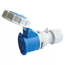   Ipari csatlakozóaljzat, fokozott védelemmel 16A, 230V, 2P+E, 6h, IP67