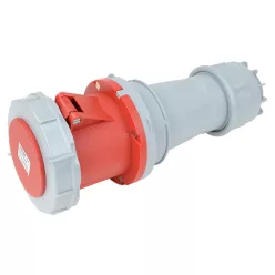   Ipari csatlakozóaljzat, fokozott védelemmel 63A, 400V, 3P+N+E, 6h, IP67