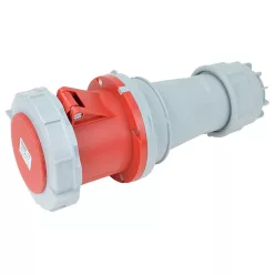   Ipari csatlakozóaljzat, fokozott védelemmel 125A, 400V, 3P+E, 6h, IP67