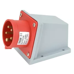   Felületre szerelhető ipari csatlakozó dugó 16A, 400V, 3P+N+E, 6h, IP44