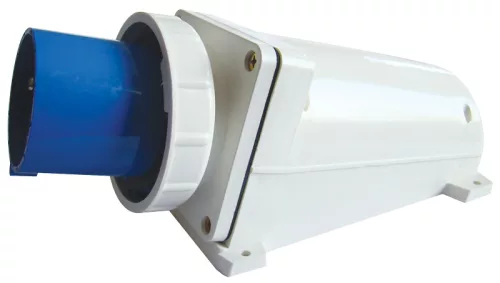 Felületre szerelhető ipari csatlakozó dugó 125A, 250V, 2P+E, 6h, IP67