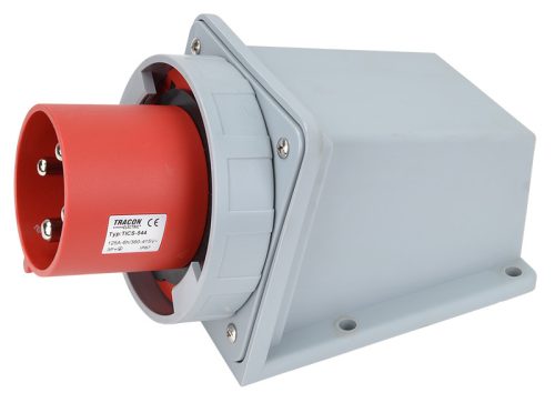 Felületre szerelhető ipari csatlakozó dugó 125A, 400V, 3P+E, 6h, IP67