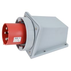   Felületre szerelhető ipari csatlakozó dugó 125A, 400V, 3P+N+E, 6h, IP67