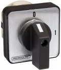 Kézikapcsoló, BE-KI 400V, 50Hz, 125A, 3P, 30kW, 88×88mm, 90°
