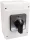 Tokozott kézikapcsoló, BE-KI 400V, 50Hz, 125A, 3P, 30kW, 88×88mm, 90°, IP65