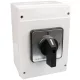Tokozott kézikapcsoló, BE-KI 400V, 50Hz, 125A, 3P, 30kW, 88×88mm, 90°, IP65
