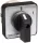 Kézikapcsoló, BE-KI 400V, 50Hz, 25A, 2P, 7,5kW, 48×48mm, 60°