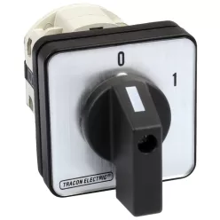   Kézikapcsoló, BE-KI 400V, 50Hz, 32A, 4P, 11kW, 64×64mm, 60°