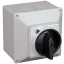 Tokozott főkapcsoló, BE-KI 400V, 50Hz, 25A, 4P, 7,5kW, 64×64mm, IP65