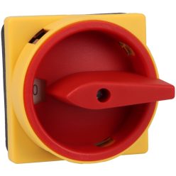   Főkapcsoló, lakatolható, BE-KI 400V, 50Hz, 20A, 4P, 5,5kW, 48×48mm