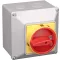 Tokozott főkapcsoló, lakatolható, BE-KI 400V, 50Hz, 20A, 4P, 5,5kW, 48×48mm, IP44