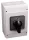 Tokozott közvetlen motorkapcsoló, BE-KI 400V, 50Hz, 125A, 30kW, 88×88mm, IP65