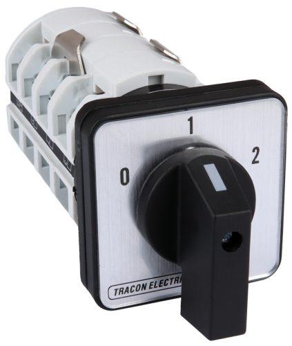 Dahlander motorkapcsoló 400V, 50Hz, 20A, 5,5kW, 48×48mm