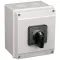 Tokozott dahlander motorkapcsoló 400V, 50Hz, 20A, 5,5kW, 48×48mm, IP65