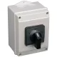 Tokozott közvetlen Y-D motorkapcsoló 400V, 50Hz, 25A, 7,5kW, 48×48mm, IP65