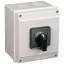 Tokozott dahlander motorkapcsoló 400V, 50Hz, 25A, 7,5kW, 48×48mm, IP65