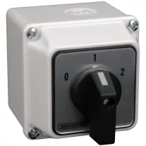   Tokozott Dahlander motorkapcsoló 400V, 50Hz, 32A, 11kW, 64×64mm, IP65