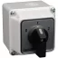 Tokozott Dahlander motorkapcsoló 400V, 50Hz, 32A, 11kW, 64×64mm, IP65