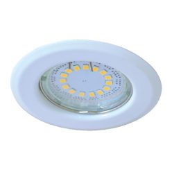   Beépíthető lámpatest spot fényforrásokhoz, fehér max.50W, MR16, D=82mm