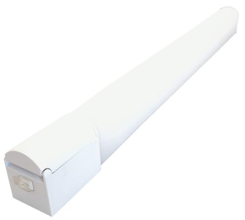 Védett integrált LED-es bútorvilágító csatlakozóaljzattal 230 V, 50 Hz, 8 W, 720 lm, 4000 K, IP44, EEI=G