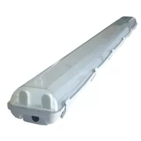   Védett lámpatest LED csövekhez, egyoldalas betáp 230 V, 50 Hz, G13, 600 mm, IP65, ABS/PC