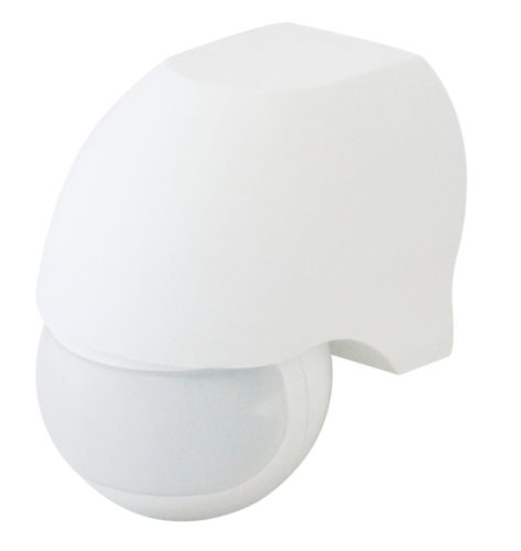 Mozgásérzékelő, infra falra fehér