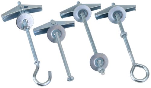 Mennyezet csavar, szemes fejjel, anyával, alátéttel