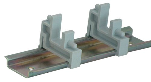 Rézsín (N/PE) tartó műanyag bak - dupla -15°C...+55°C, PA