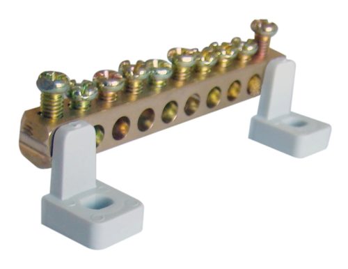 Rézsín (N/PE) tartó műanyag bak - szimpla -15°C...+55°C, PA