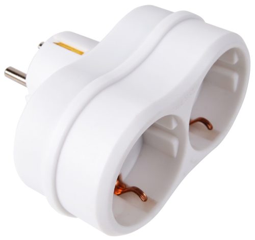 Többférőhelyes átalakító csatlakozó, fehér