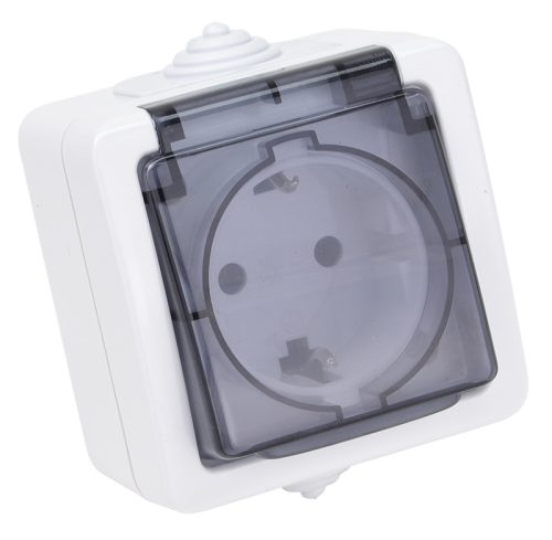Falon kívüli csatlakozóaljzat 16A/250VAC, IP54