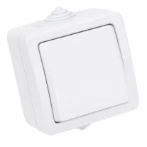   Falon kívüli 1-áramkörös kapcsoló 10AX/250VAC, IP54,(101)