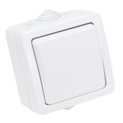 Falon kívüli váltókapcsoló 10AX/250VAC, IP54, (106)