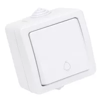 Falon kívüli csengőnyomó 10AX/250VAC, IP54, (N101)