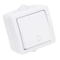 Falon kívüli csengőnyomó 10AX/250VAC, IP54, (N101)