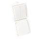Falon kívüli 2-áramkörös kapcsoló+csatl.aljzat, függőleges 16A/250VAC, IP54, (105)