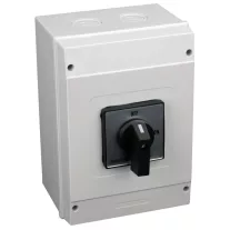   Tokozott szakaszoló kapcsoló 400V, 50Hz, 100A, 3P, 30kW, 88×88mm, IP65